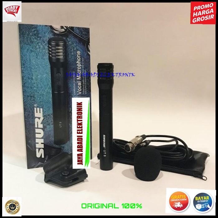 G555 SHURE MIC KABEL JACK 6.5 MM CONDENSOR MIKROPHONE CONDESOR VOKAL KARAOKE SUARA PEKA SENSITIF AUDIO MUSIK SOUND DJ BISA UNTUK SEGALA ACARA PANGGUNG STUDIO PIDATO CERAMAH ACARA MEETING KAMERA CARDIOID DYNAMIC PROFESIONAL MICROPHONE PREMIUM BAHAN BESI