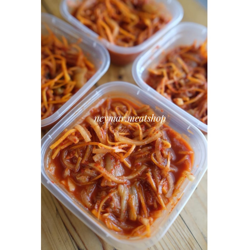 

Kimchi Korea Fresh Homemade Kimci Tanpa Pengawet 200gr