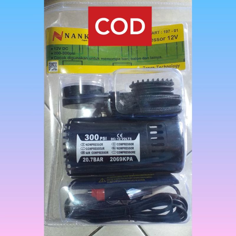 kompresor mini 300 psi