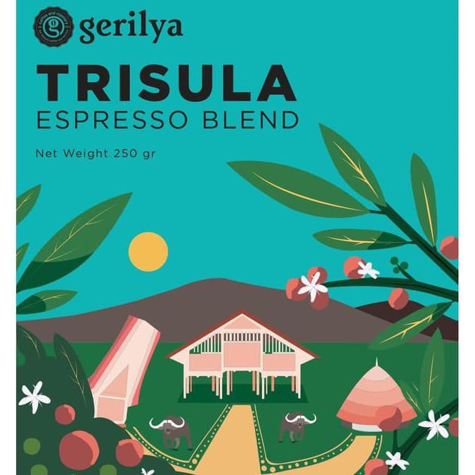 

Trisula Espresso Blend 100% Arabica 250 gram