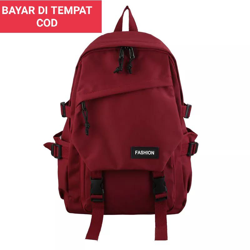 Tas Ransel Backpack Fashion Pria &amp; Wanita