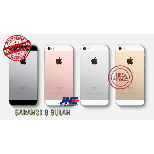 iPhone SE 16GB SECOND FULLSET GARANSI 3 BULAN