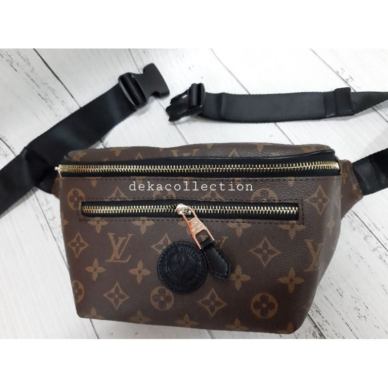 WAISTBAG KULIT PRIA WANITA LV TAS PINGGANG KULIT LV PRIA WANITA