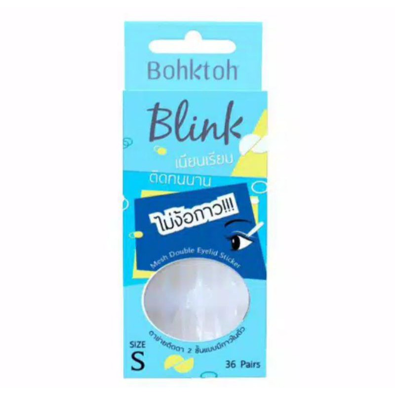 (READY) BOHKTOH Blink Double Eyelid Self Adhesive Mesh Thailand