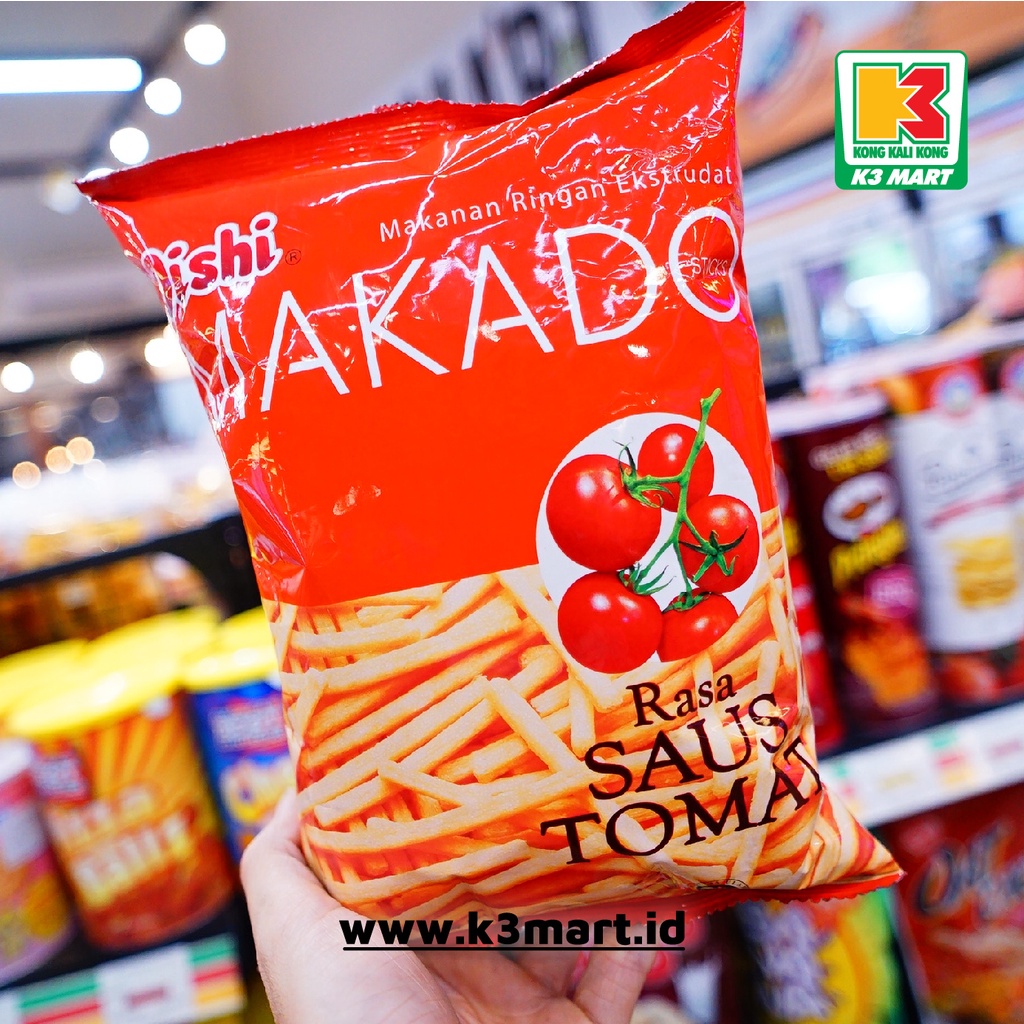 

Oishi Makado Tomat 70gr