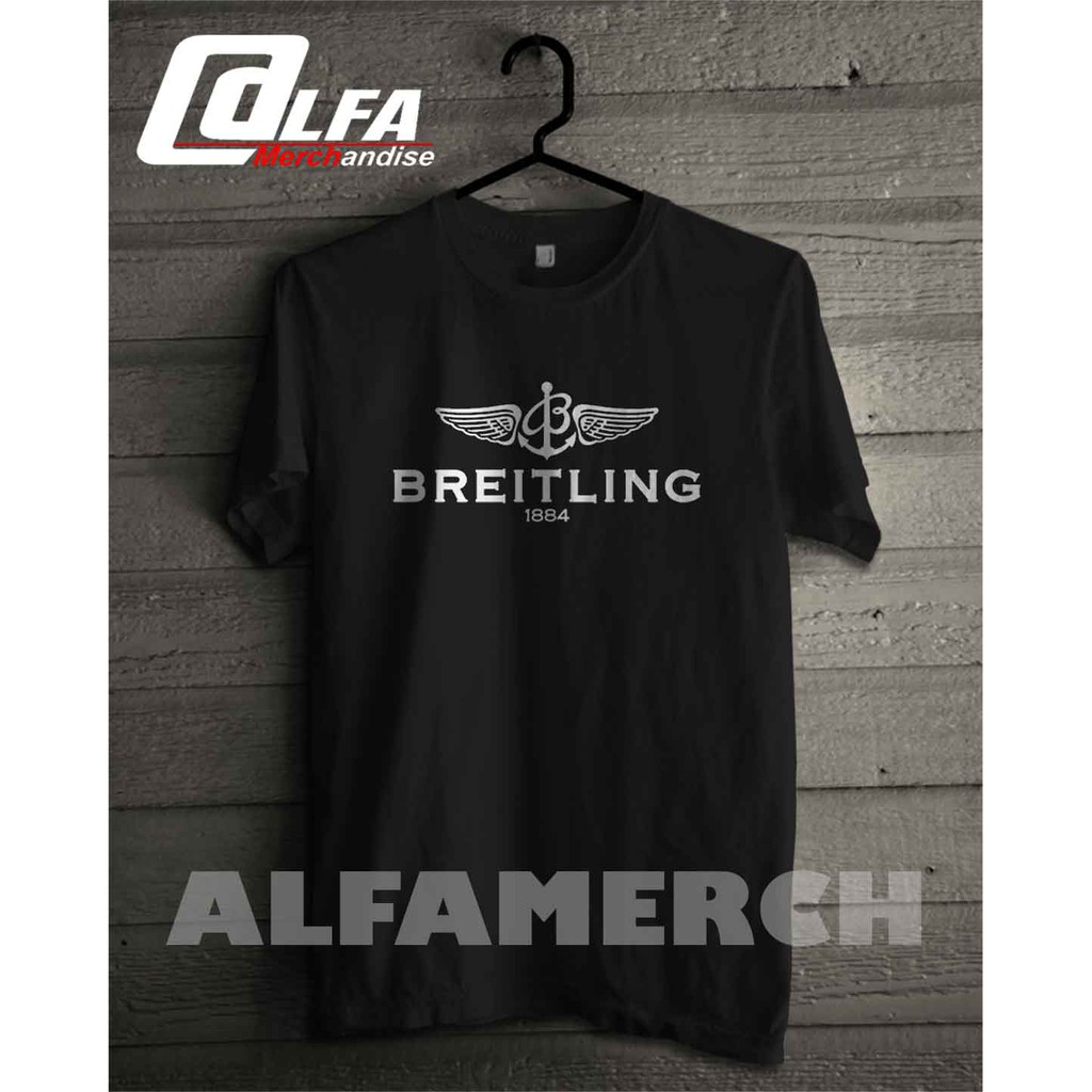 KEREN Baju Kaos BREITLING Pria  Lelucu Pria Wanita