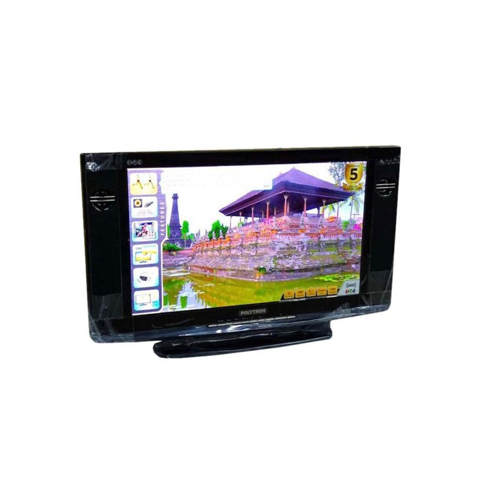 TV TABUNG POLYTRON 24 INCH PLD24D123 GARANSI 5 TH GOJEK GRAB