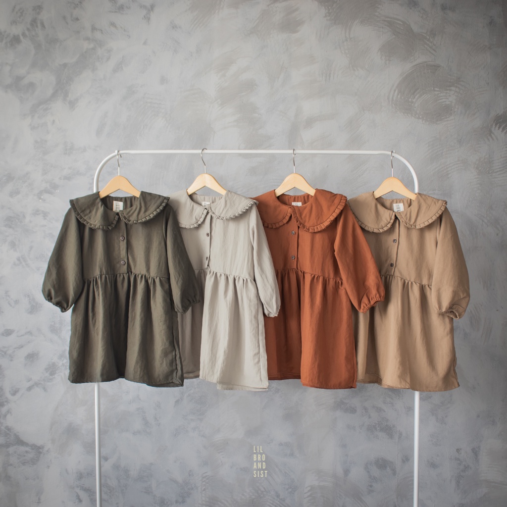 Lilbroandsist Amber Dress / Dress Anak