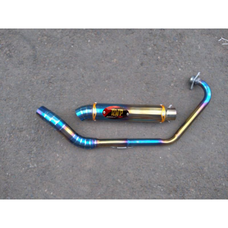 Knalpot vixion old new knalpot vixion full blumond goldsilincer KOU