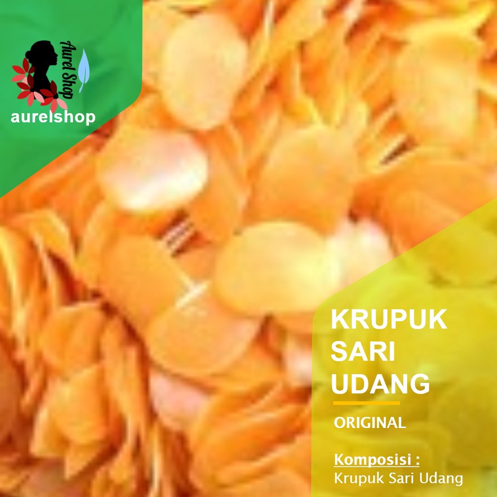 

Kerupuk Krupuk Sari Udang 1 kg