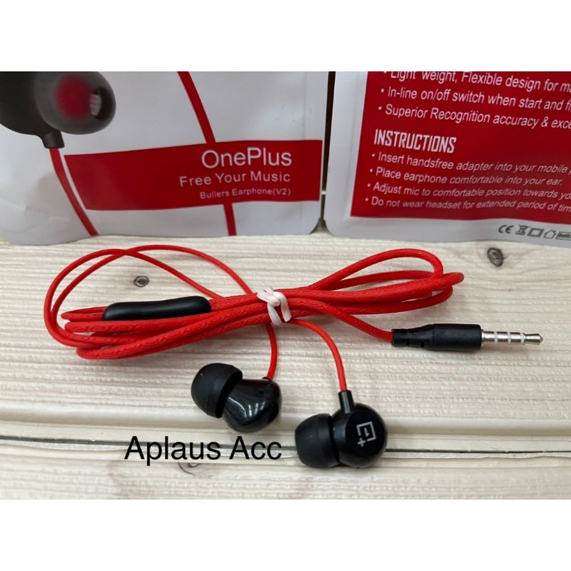 Handsfree OnePlus + Mic Bisa buat telepon