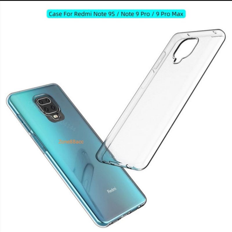 Redmi Note 5 pro 7 7pro 8 8pro Note 9 9s 9pro 9promax pro max Silikon Clear Case Ultrathin Bening Casing Softcase tpu Transparan Pelindung Belakang