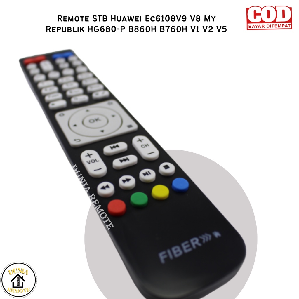 Remot Remote Receiver STB USEE TV MY REPUBLIC ZTE B860 V8 , V9 HUAWEI