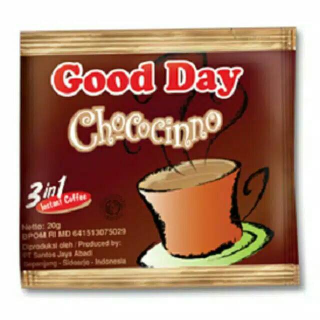 

Good Day Chococinno 20gr x 10pcs - Kopi