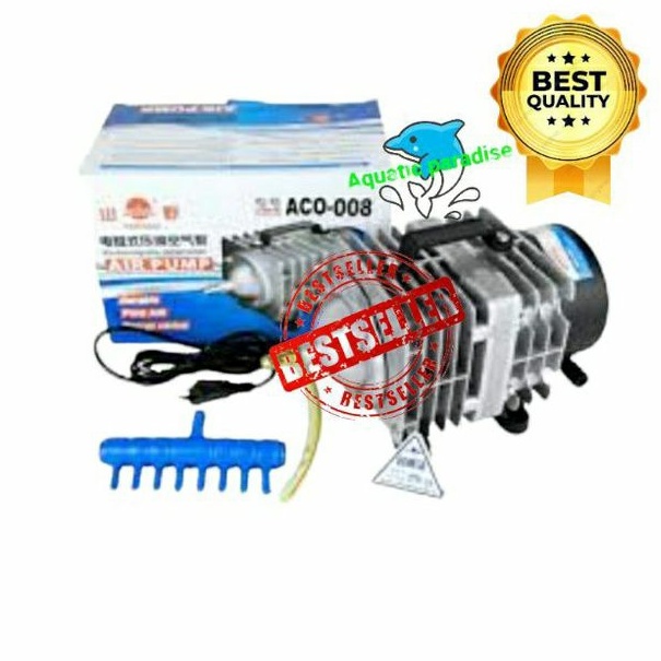 pompa Yamano Aco 008 airpump pompa udara oksigen aquarium yamano ACO-008