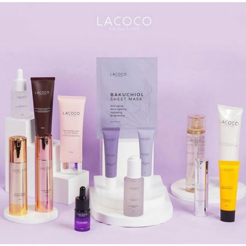 Skincare Paket Lacoco En Nature Terlengkap / Lacoco Serum / Paket Lacoco