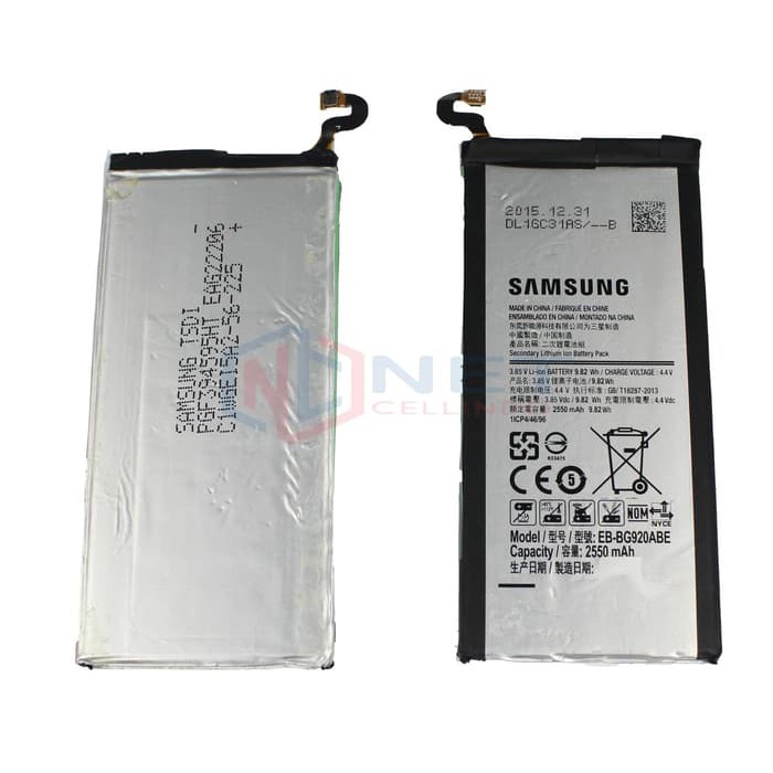 BATERAI SAMSUNG GALAXY S6 FLAT / BATRE SAMSUNG S6 FLAT / G920