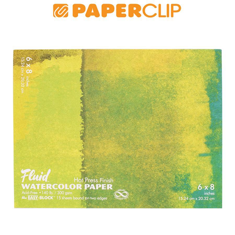 

WATERCOLOR PAPER FLUID HOT PRESS 300GSM 15S 850068