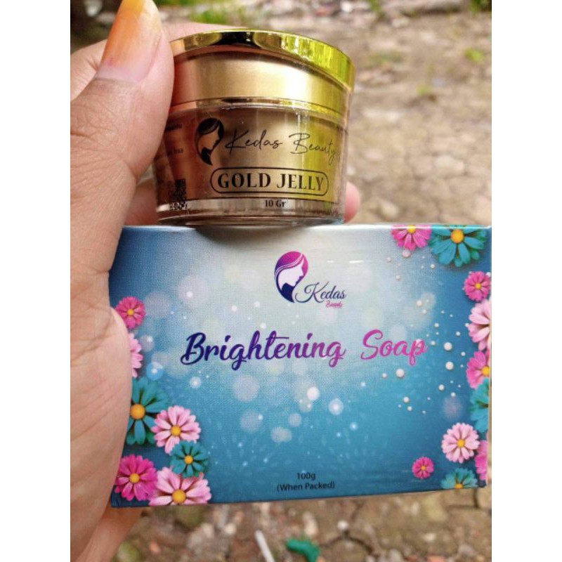 PAKET GLOWING PEMUTIH WAJAH VIRAL KEDAS BEAUTY