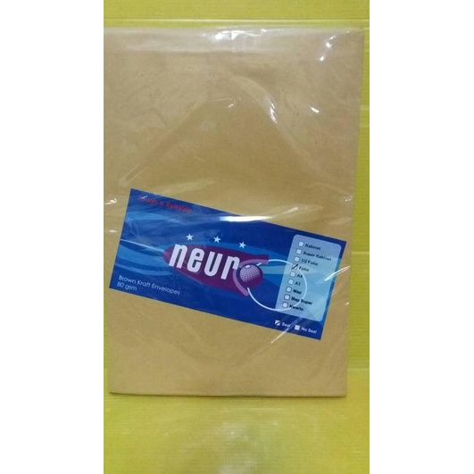 

Neuro Amplop Coklat Folio "SEAL