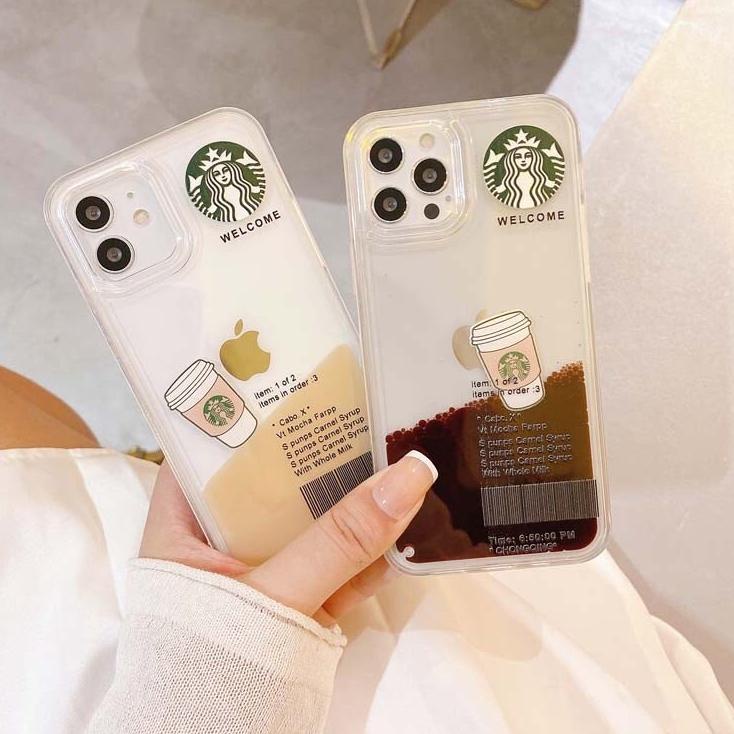 Miliki IPHONE STARBUCK PHONE CASE For iphone XR / XS Max / 11 Pro Max / 12 Pro Max / 13 Pro Max / 7 