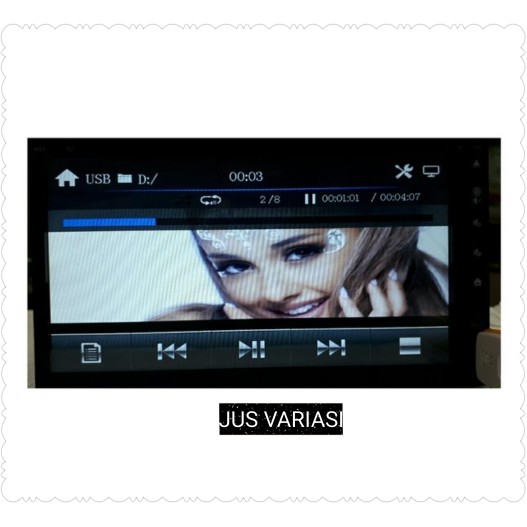 TV MOBIL DOUBLEDIN DHD-1076 PANEL GLASS MOBIL GRAND VITARA