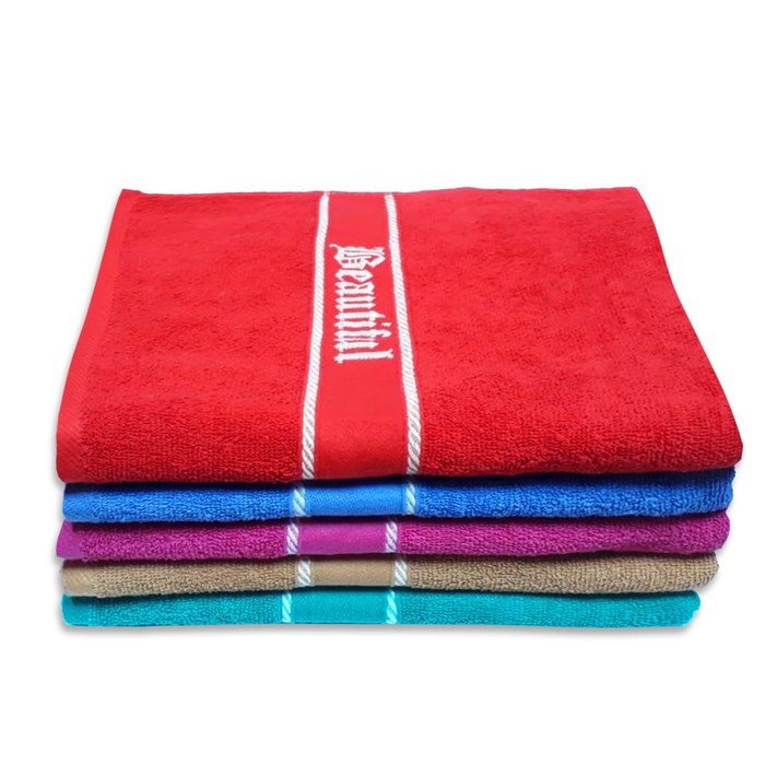Handuk Mandi Dewasa Beauty / Handuk Mandi / Handuk Tebal
