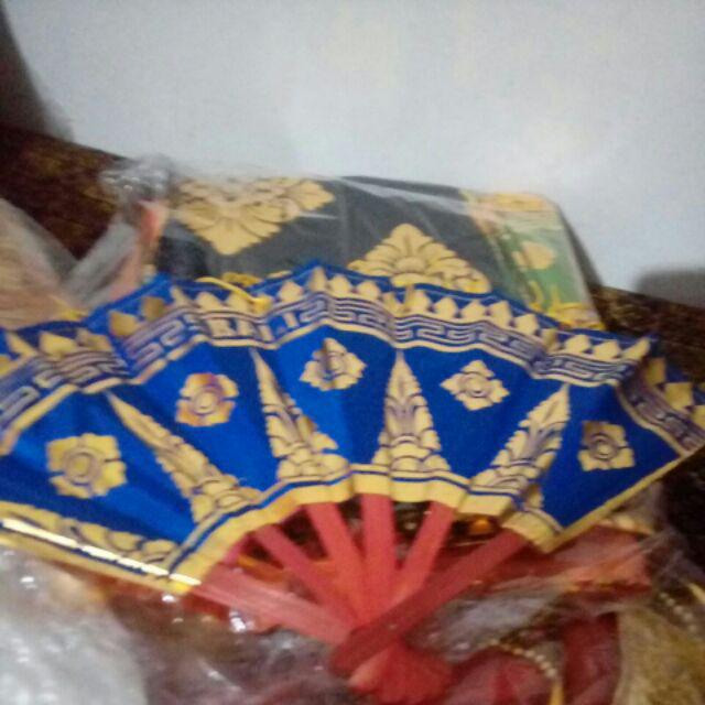 Kain Prada Emas Meteran Motif Wajik