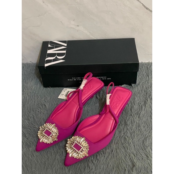 SANDAL HEELS WANITA IMPORT FASHION / ZR HEEL ZARA BLINK / HEELS 3CM