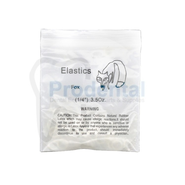 Karet elastik gigi ortho behel dental rubber band elastis karet elastic oz kawat gigi renggang 1/4 3.5oz