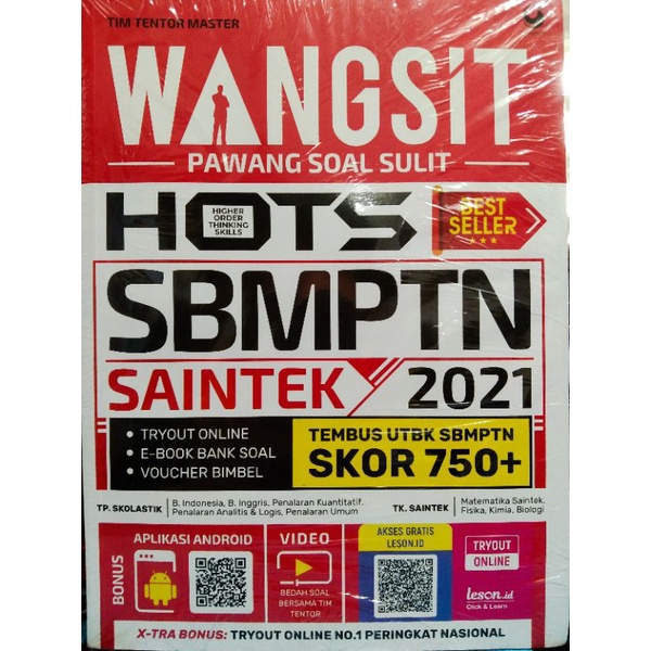 Buku Wangsit Original Hots SBMPTN Saintek 2021