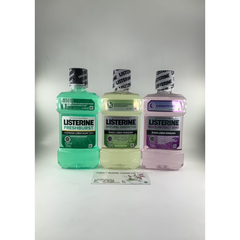 LISTERINE ANTISEPTIC MOUTWASH 250 ML