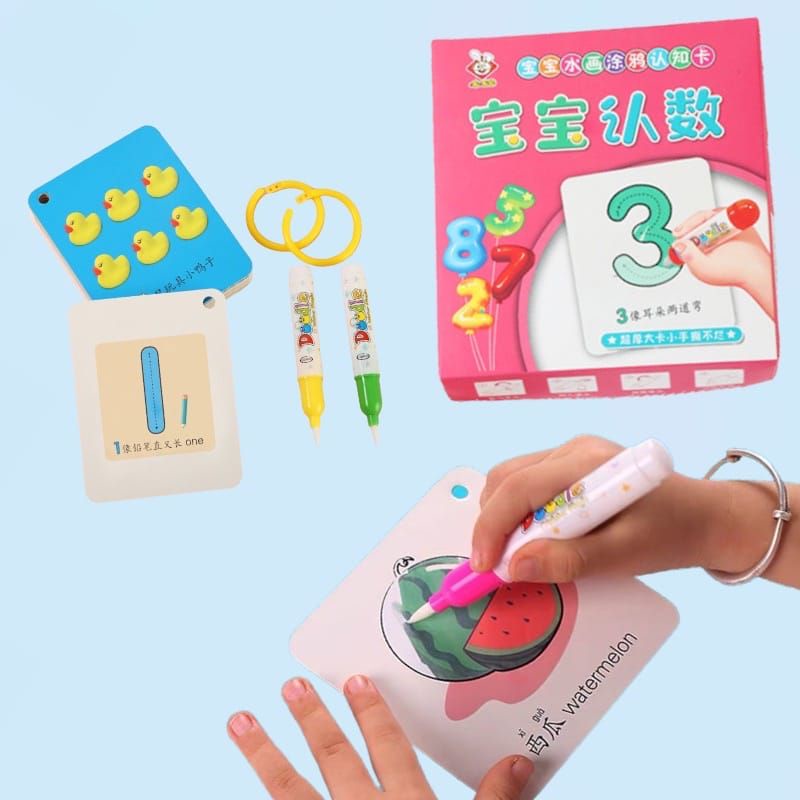 Magic Water Flash Card