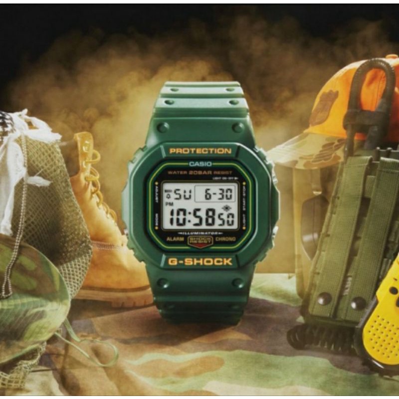jam tangan gshock casio original dw-5600rb-3dr jam tangan gshock casio original digital garansi resm