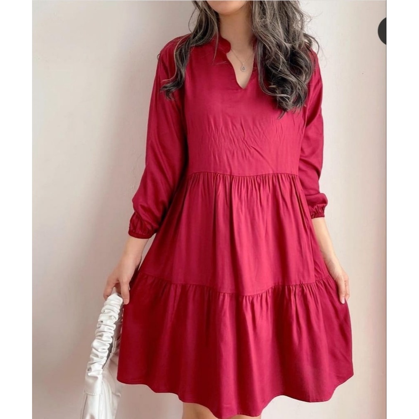 [NSFK] Dress Wanita Korea / Baju Dres Wanita Kekinian / Dress / Dress Pesta / Dress Wanita