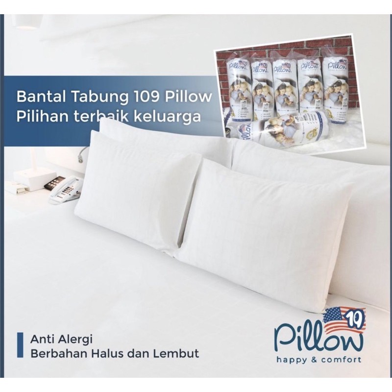 Pillow Bantal Guling Hotel Brendis Isi Silicon100% bisa Dicuci