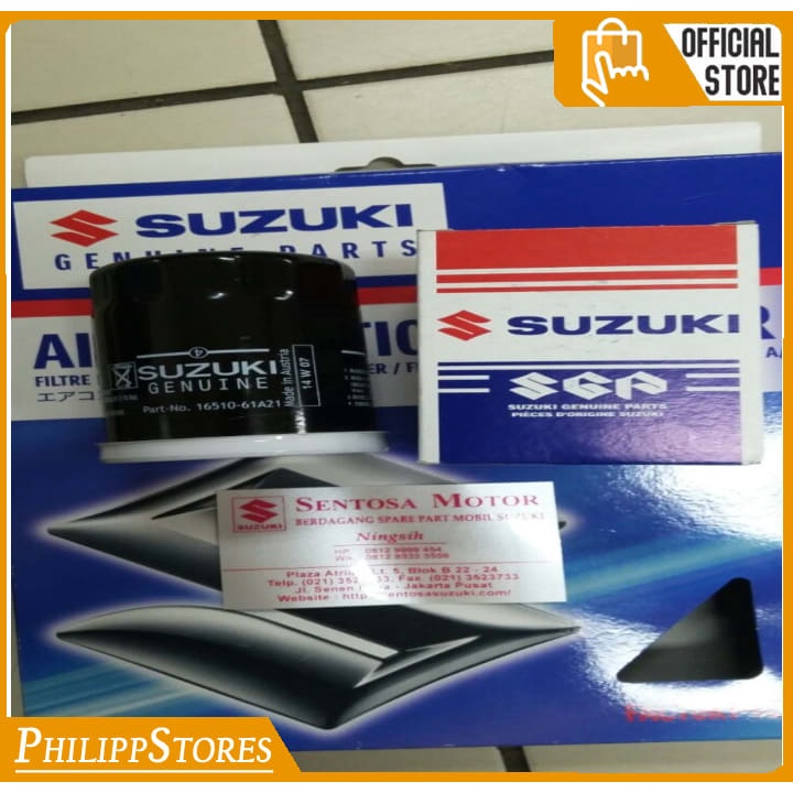 Filter Oli Mobil Suzuki Aerio atau Baleno Next-G Asli SGP Keren