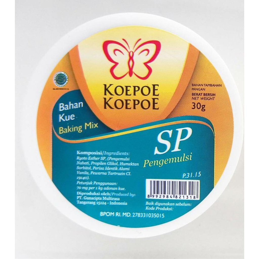

KUPU KUPU SP K 30GR