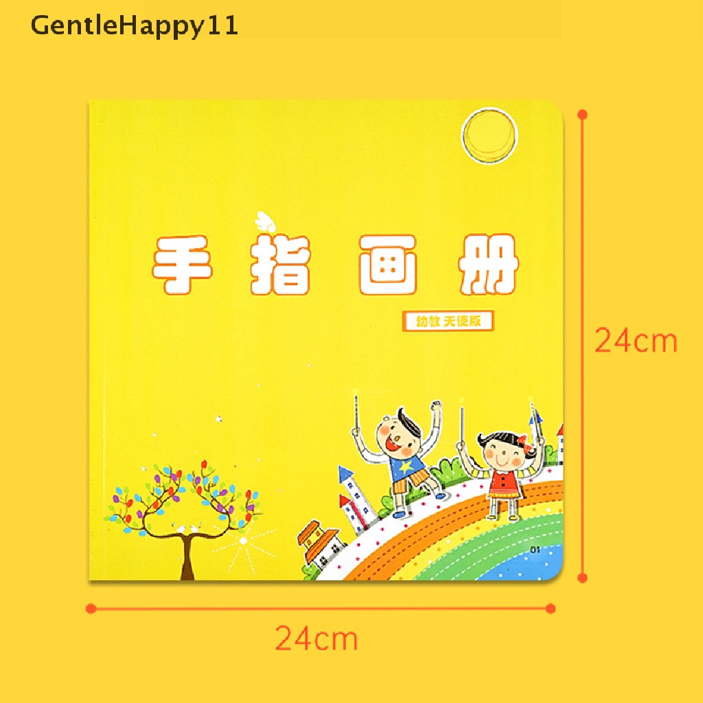 Gentlehappy Mainan Edukasi Lukisan Jari / Finger Painting Diy