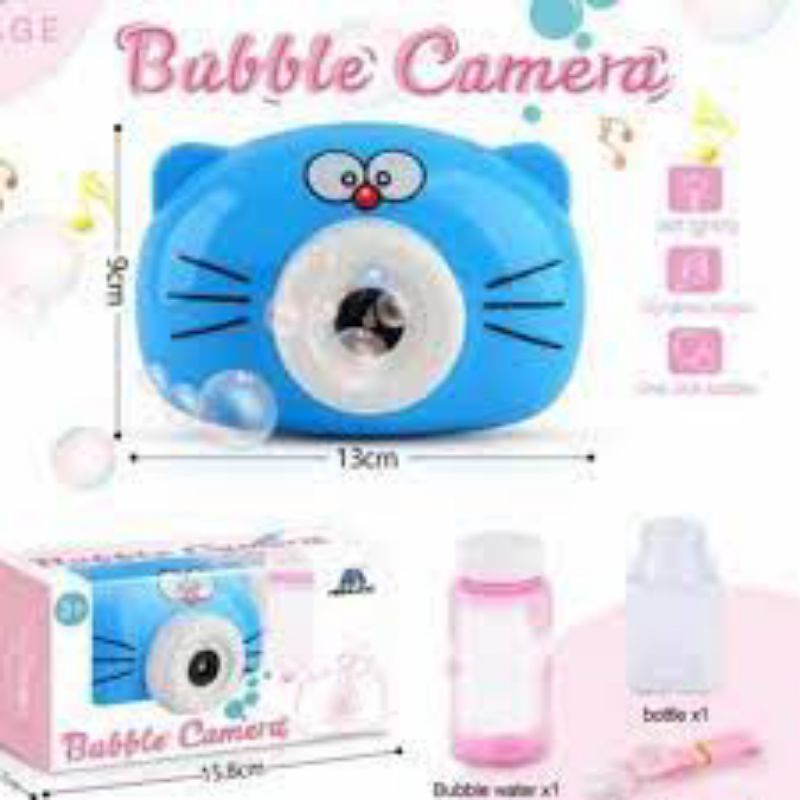 Mainan Anak Bubble Kamera Gelembung / Mainan Bubble Camera