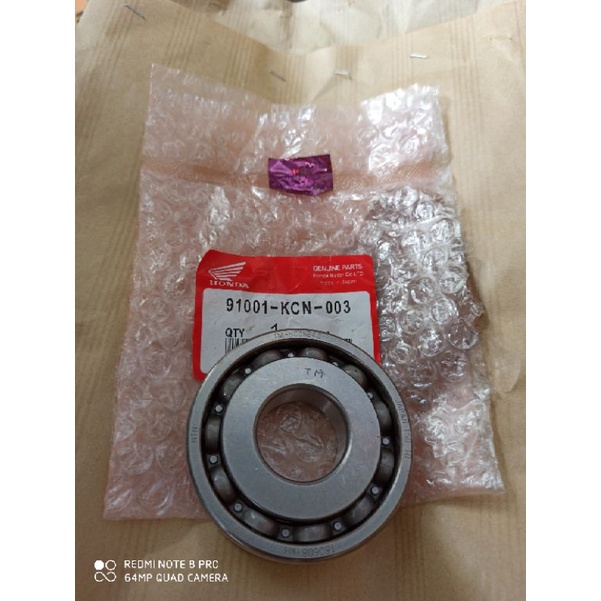 bearing laher kruk As original -91001-KCN-003-tiger-gl max-glpro Neotech TM- NTN japan