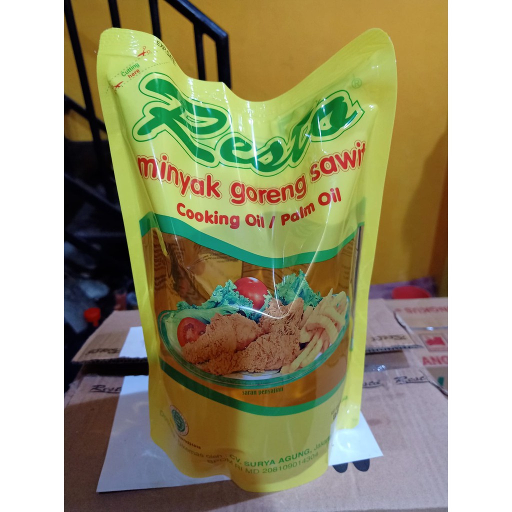 

MINYAK GORENG RESTO 2 LITER PROMO PER DUS ISI 6 POUCH