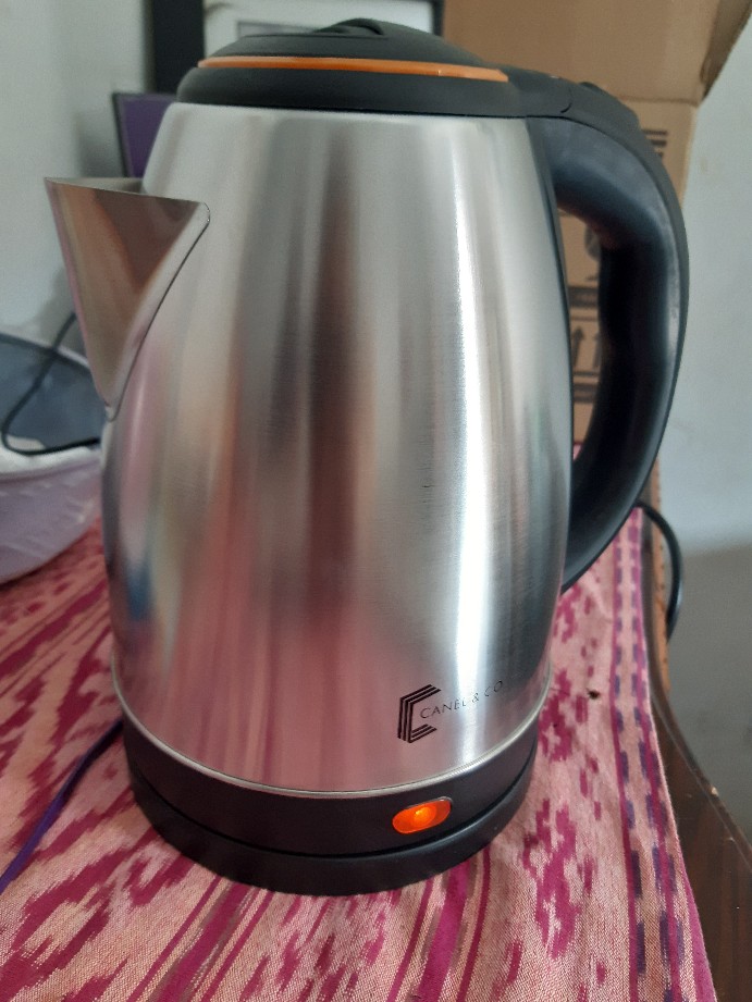 Canel&co Teko Listrik Pemanas Air Electric Kettle Ketel Besar Otomatis Stainless 1.8l