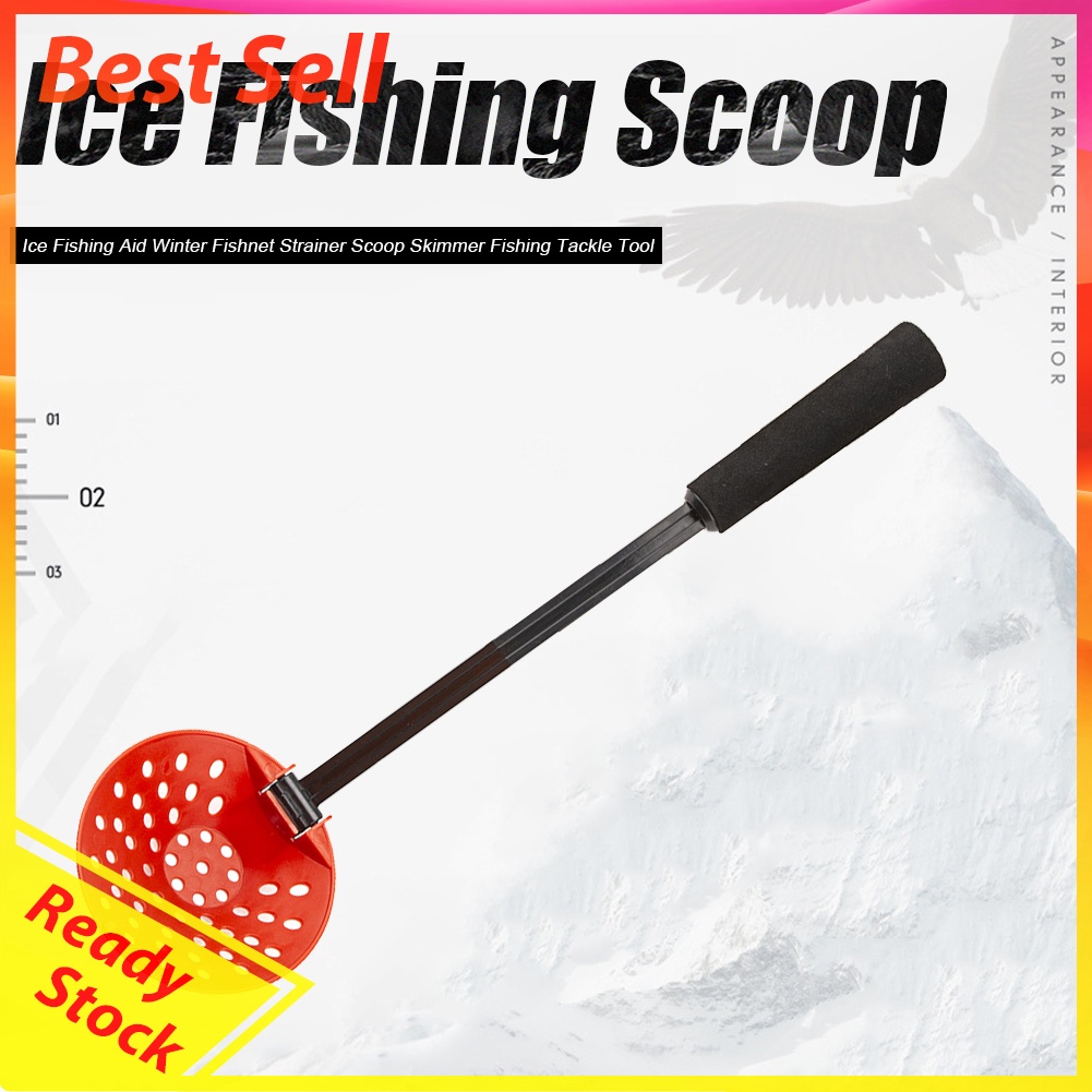 Ice Fishing Aid Winter Fishnet Strainer Scoop Skimmer Fishing Tackle Tool
