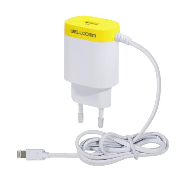 Charger Lightning 2.1A Fast Charging Wellcomm