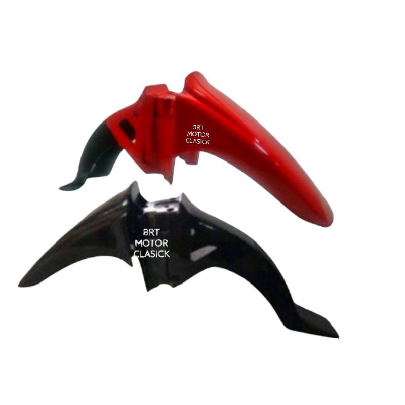 Spakbor Depan Yamaha Alfa Slebor Depan Yamaha Alfa Hitam/merah