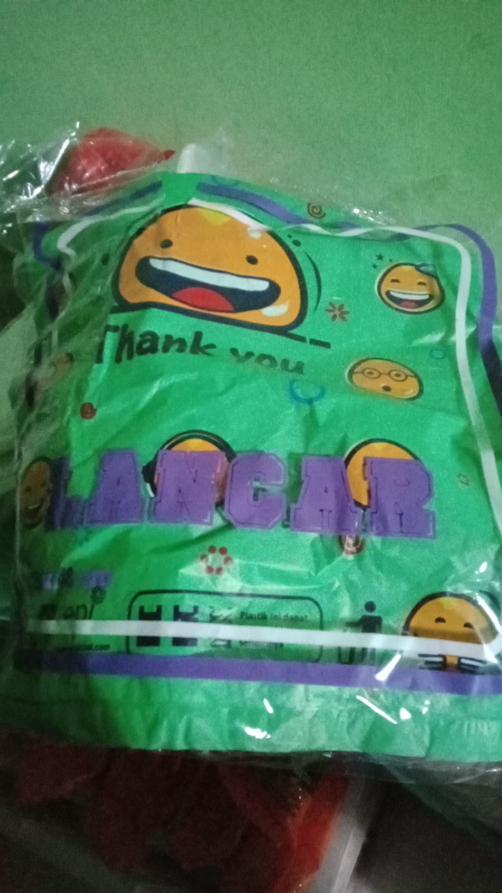 3 Pak (3 X 1 Pack) Kantong Plastik Smile Ukuran 28/kresek Smile/kresek Thank You