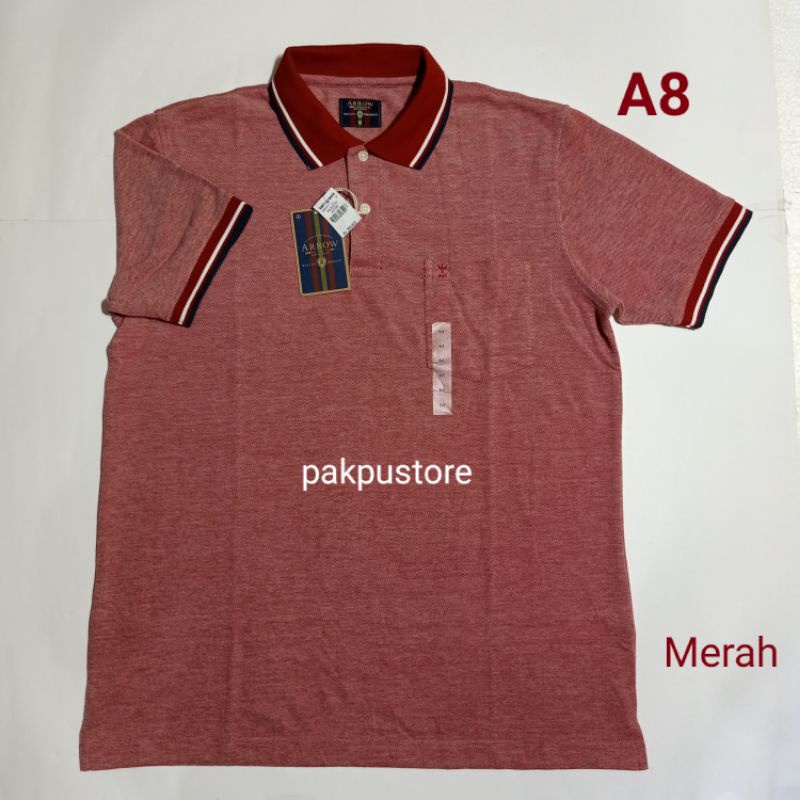 Kaos Polo ARROW, branded Matahari Original fulltag