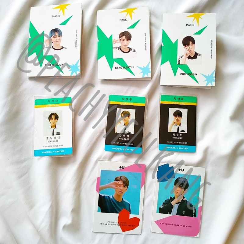 TXT Photocard TDC Magic - Yeonjun Soobin Taehyun Huening Kai