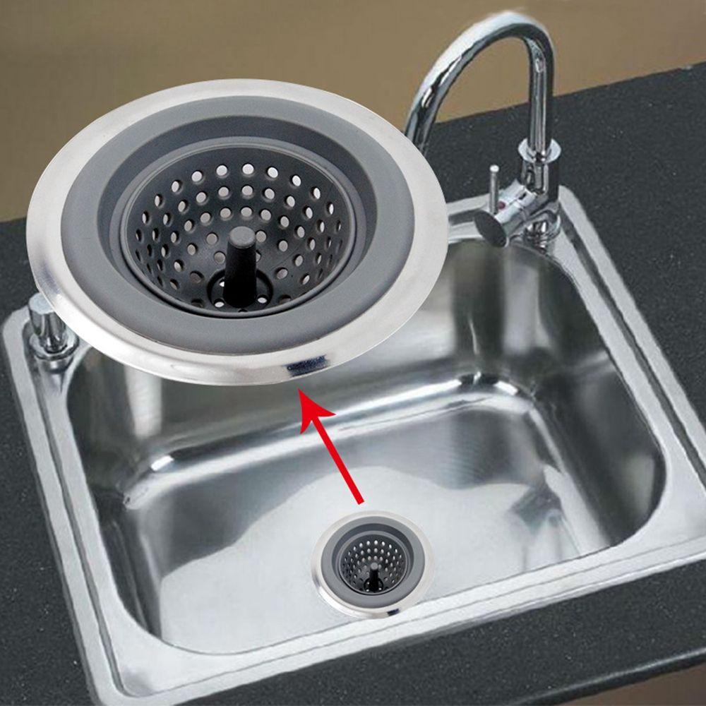 【 ELEGANT 】 Saluran Air Deodoran Silikon Untuk Kamar Mandi Kamar Mandi Saringan Got Aksesoris Kamar Mandi Sink Strainer